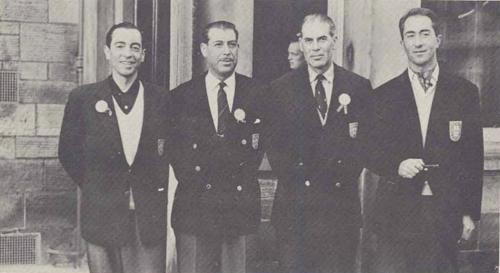 Jose de Sousa e Melo, Manuel de Brito e Cunha, Visconde de Pereira Machado, Duarte Espirito Santo Silva